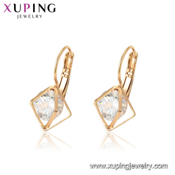 96071 xuping quality guarranteed fashion designed style hoop earring in 18k gold plated